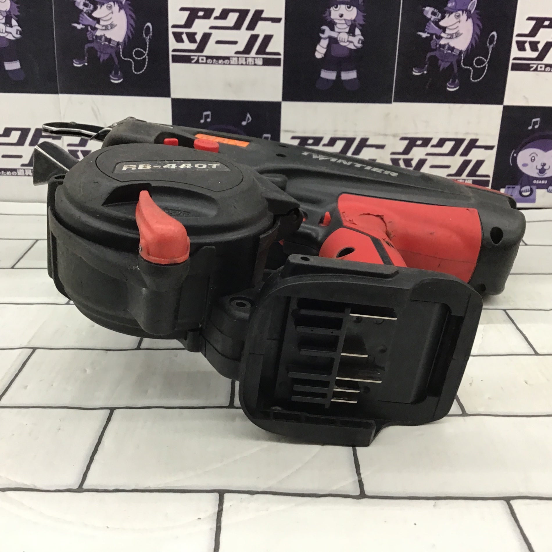 ☆マックス(MAX) 鉄筋結束機 ツインタイア RB-440T-B2C/1440A【所沢店 ☆マックス(MAX) 鉄筋結束機 ツインタイア RB-440T-B2C/1440A【所沢店