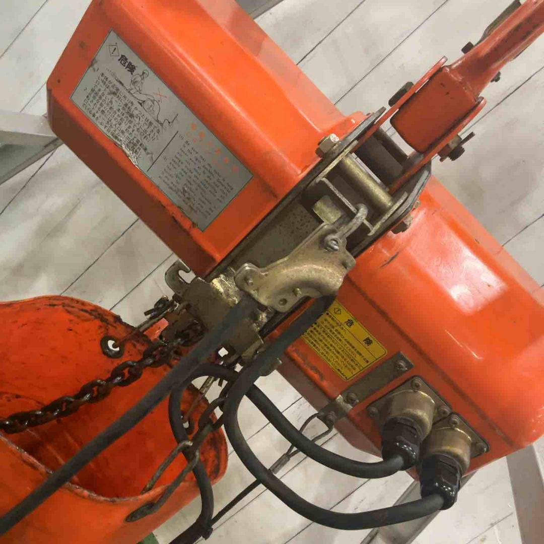 【店頭受取り限定】象印 200V 電動チェーンブロック 2ｔ 型番不明 保証無し【川口店】