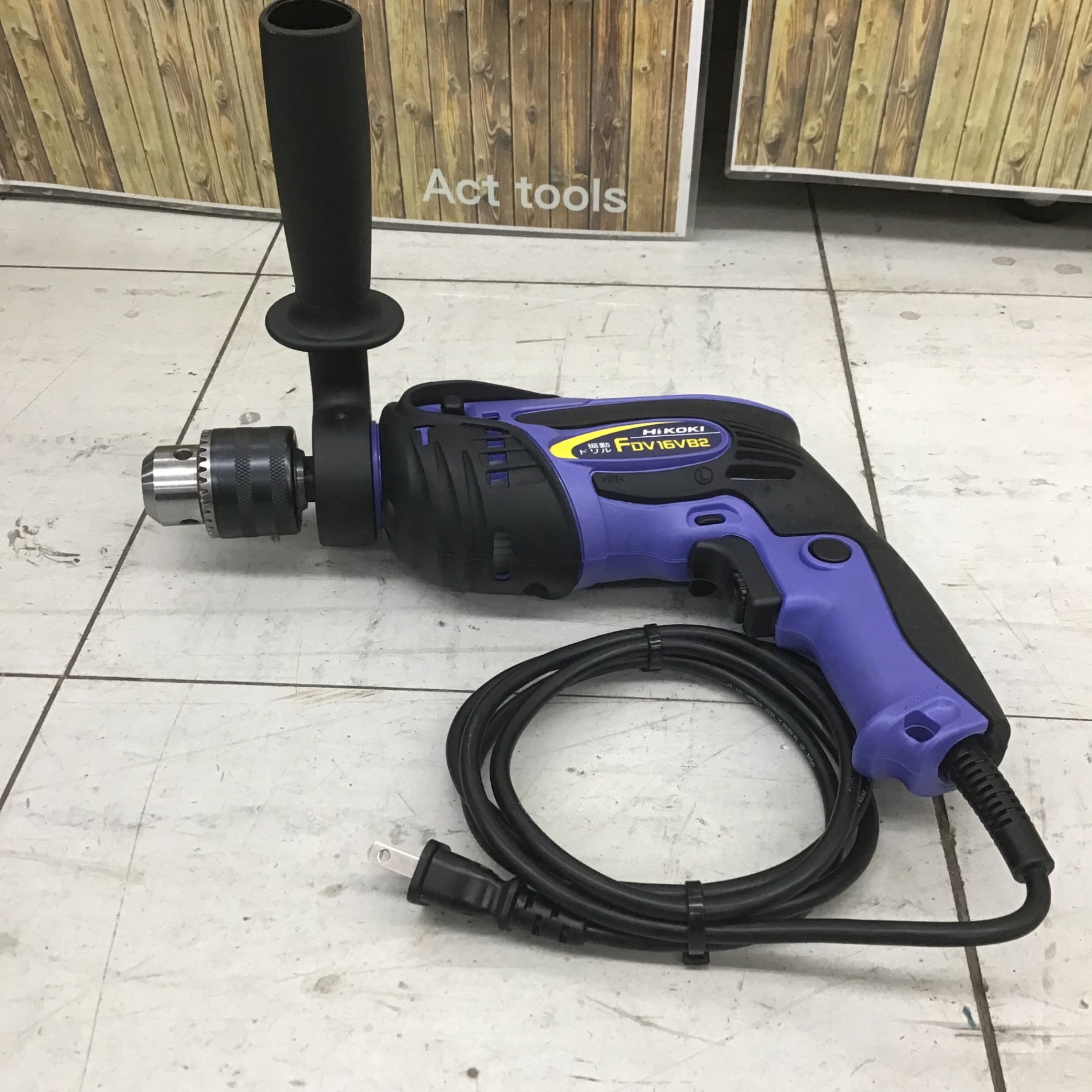 中古品】 ハイコーキ/HIKOKI ※旧:日立工機 振動ドリル FDV16VB2 【鴻巣