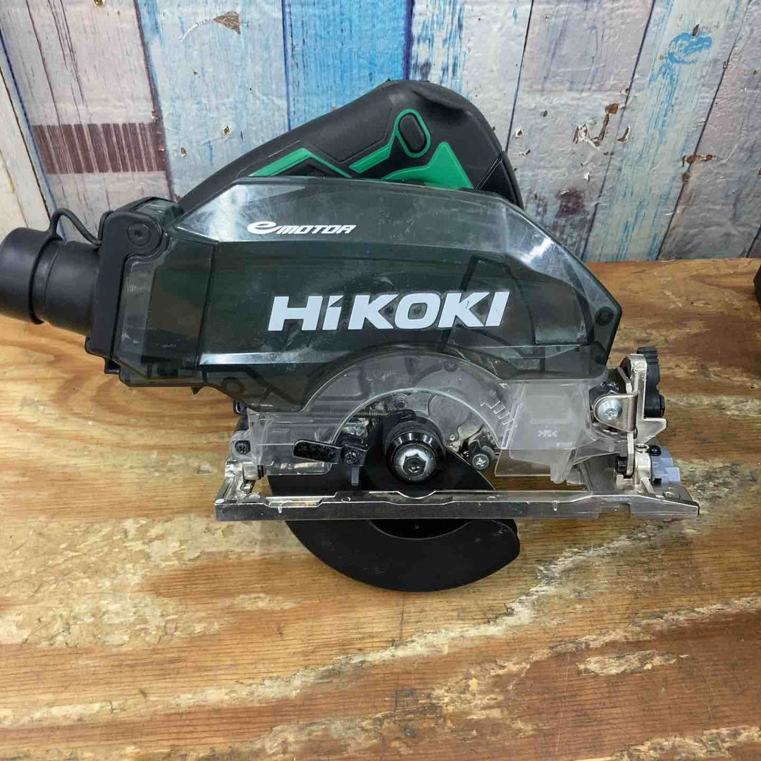★ハイコーキ(HIKOKI ※旧:日立工機) コードレス集じん丸のこ C3605DYB(NN)【柏店】