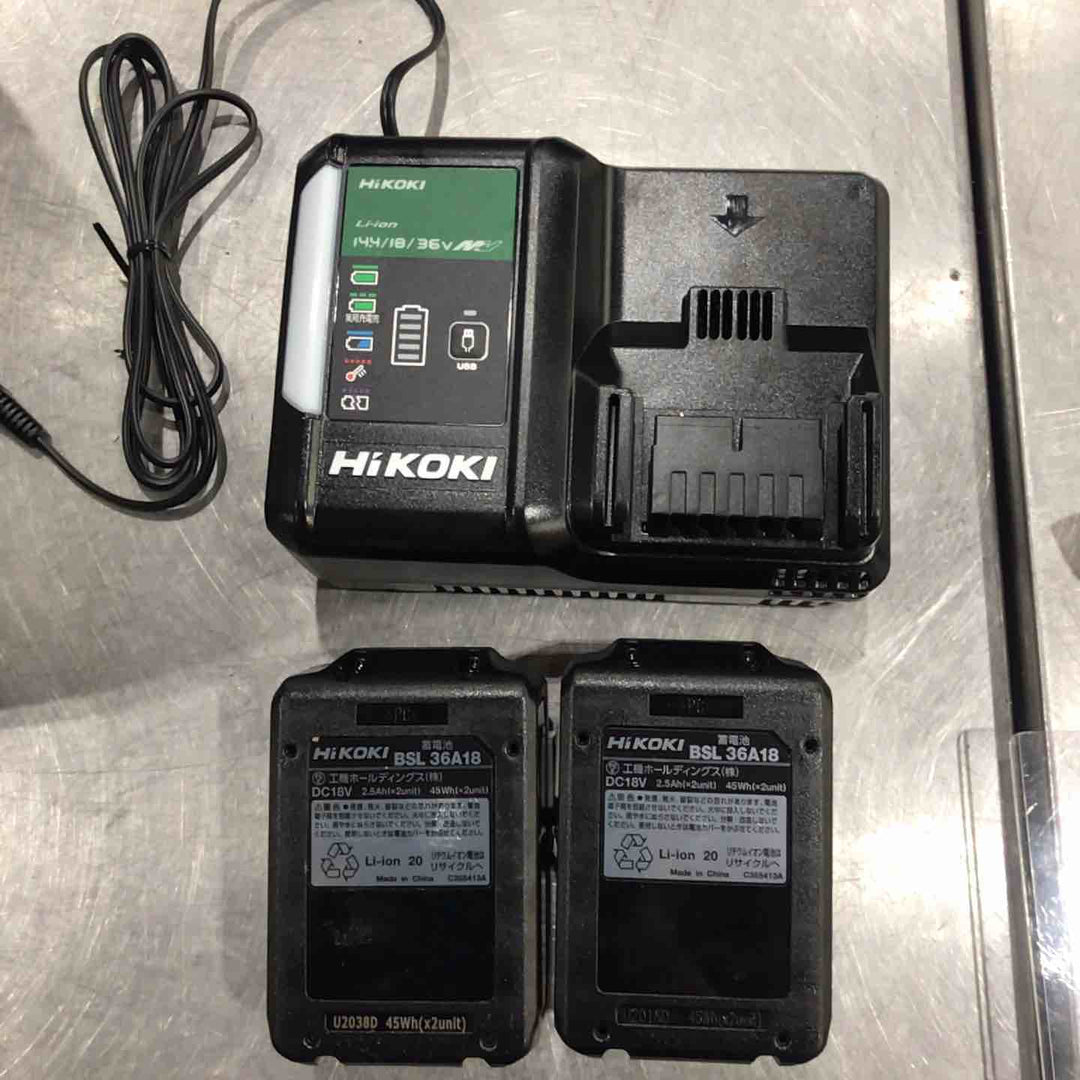 ★ハイコーキ(HIKOKI ※旧:日立工機) コードレス集じん機 乾湿両用 RP3608DA(2WP)【川口店】