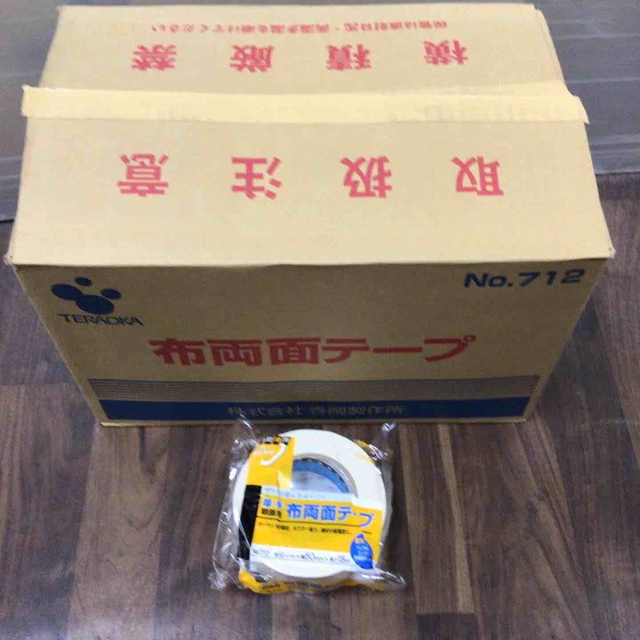 寺岡 両面テープ No.712 50mm×15m 30巻入【川口店】