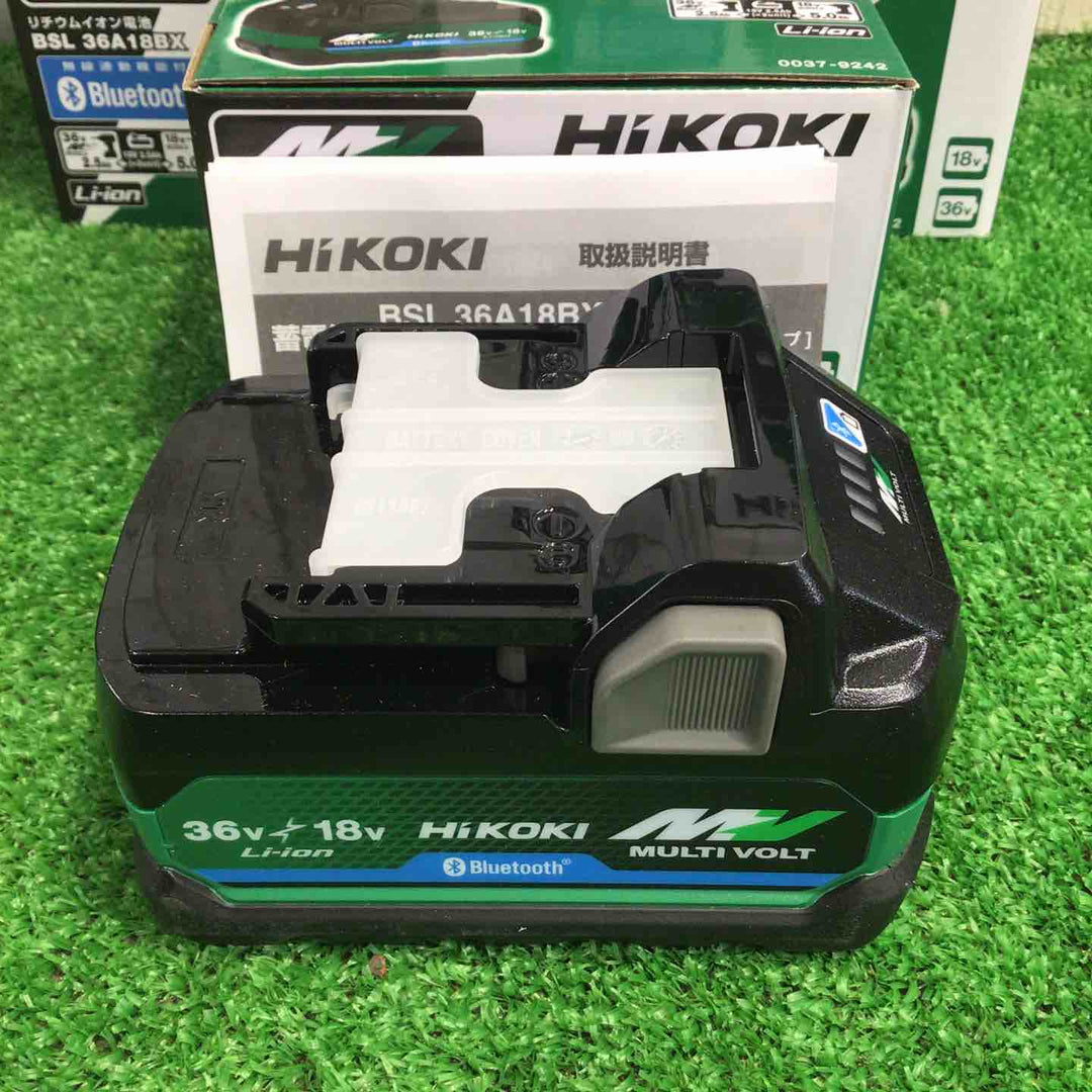 ★HiKOKI リチウムイオンバッテリー 36V/2.5Ah BSL36A18BX 新外装4個 従来品6個 計10個【町田店】
