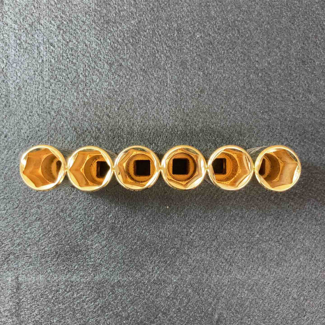 【中古美品】 マックツール(MACTOOLS) 24ｋソケットセット 60周年記念 1999年 GOLD 未使用長期保管品 【東大和店】