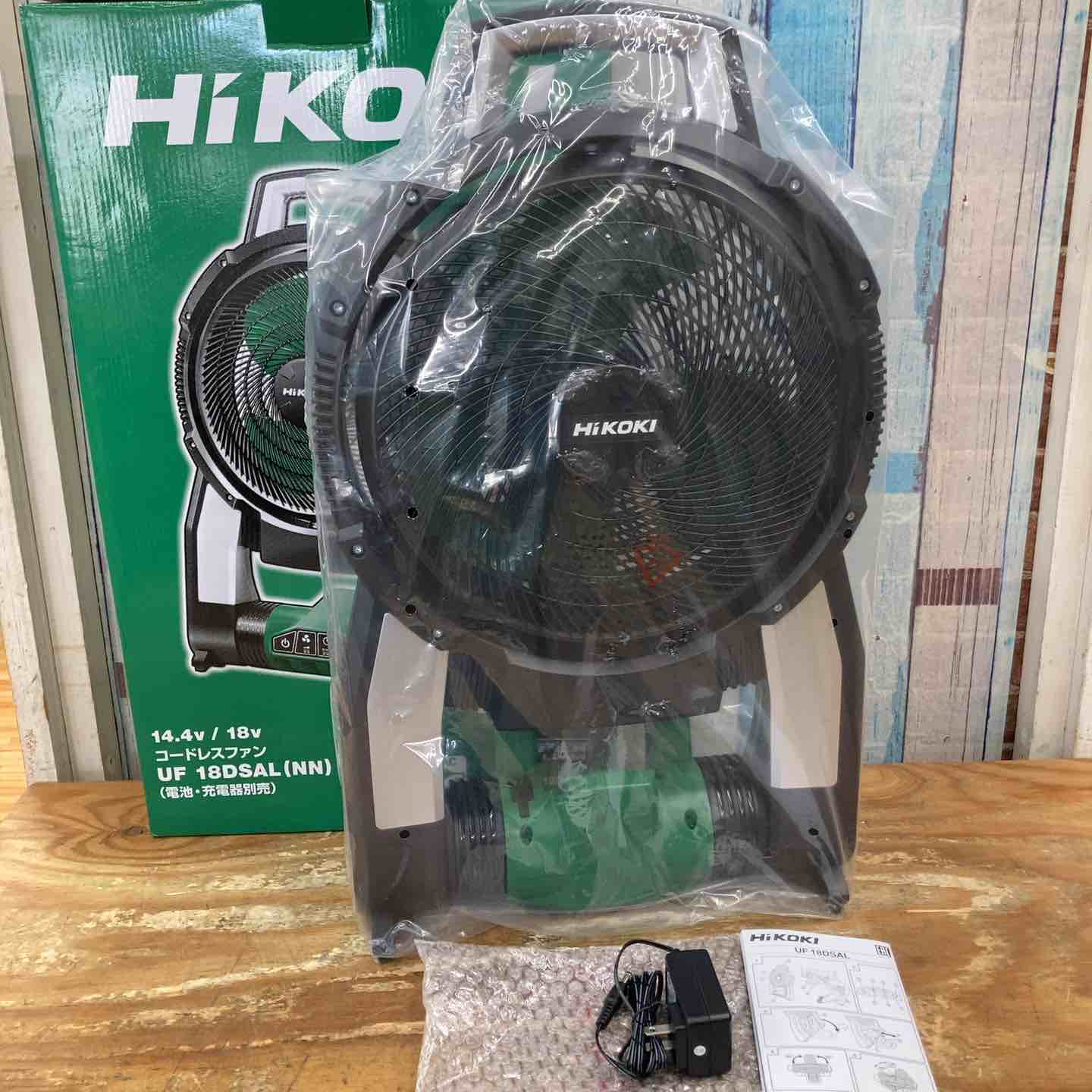 未使用品】◇ハイコーキ(HIKOKI ※旧:日立工機) コードレスファン