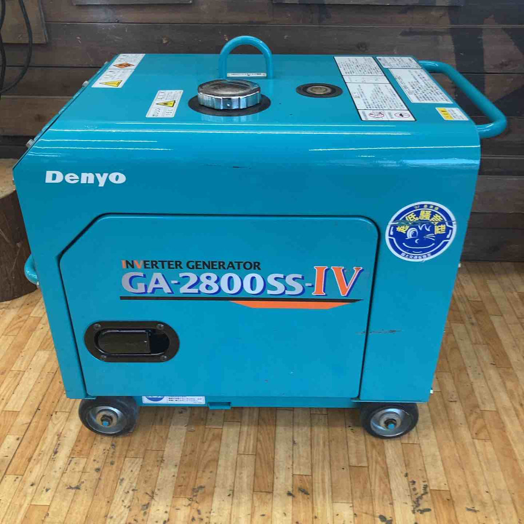 【店頭受取り限定】★デンヨー(Denyo) 発電機 GA2800SS-IV【柏店】