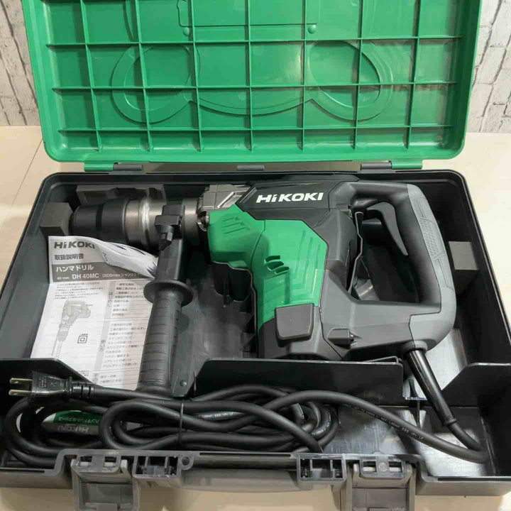 ★ハイコーキ(HIKOKI ※旧:日立工機) ハンマドリル DH40MC【川口店】