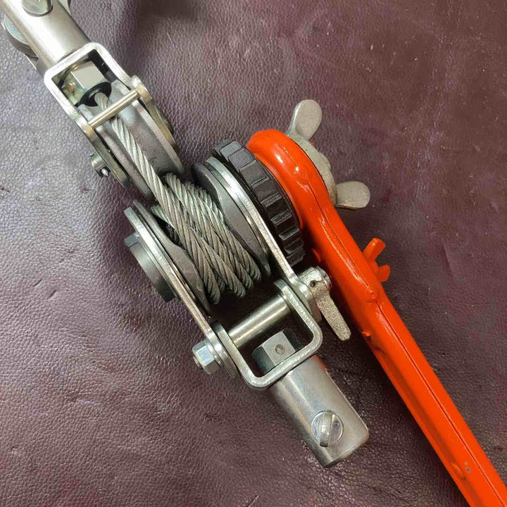 【中古品】永木精機 NGK シメラー S4P-40C 4型 1000kg用 張線機【東大和店】