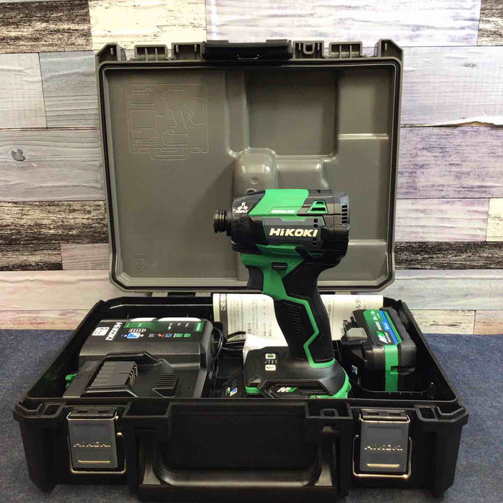 【未使用品】★ハイコーキ HIKOKI 36V コードレスインパクトドライバ アグレッシブグリーン WH36DD(2XHLSZ)【八潮店】