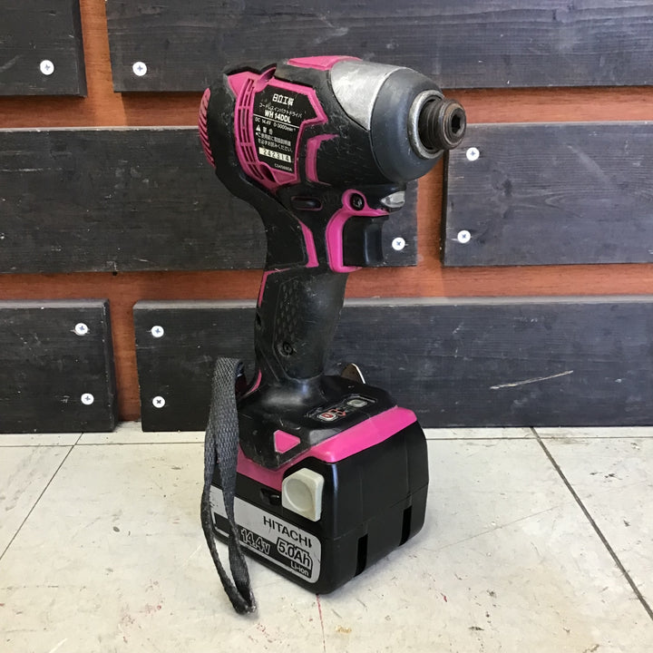 【中古品】 ハイコーキ/HIKOKI ※旧:日立工機 コードレスインパクトドライバー WH14DDL(2LLCK)(R) 【鴻巣店】