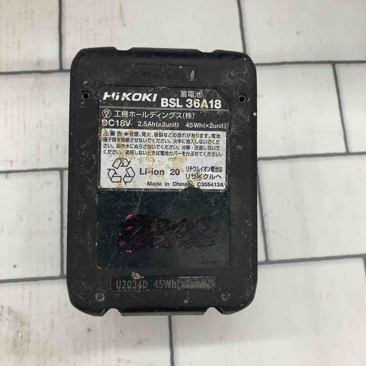 ★ハイコーキ(HIKOKI ※旧:日立工機) コードレスハンマドリル DH36DPE(NN)【所沢店】