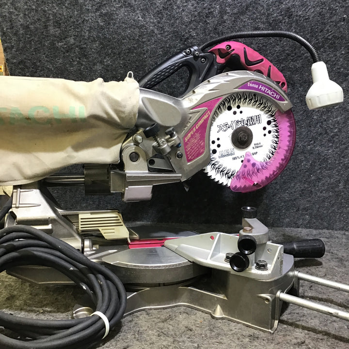 【中古品・新品刃取付済み！】日立工機(HITACHI) 卓上スライド丸のこ C6RSB【桶川店】