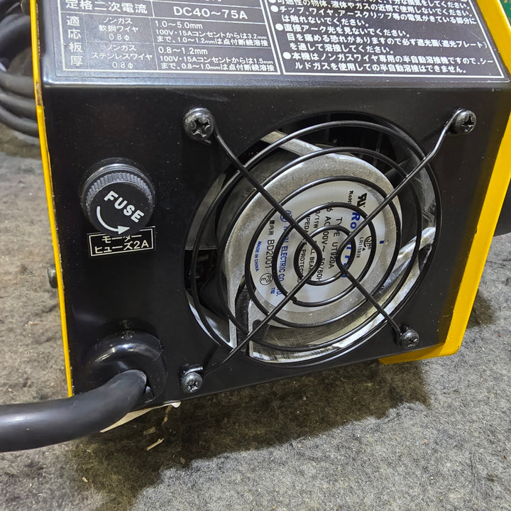 【中古品】SUZUKID(スズキッド) 半自動溶接機 アーキュリー80ルナ2（SAY-80L2）【桶川店】