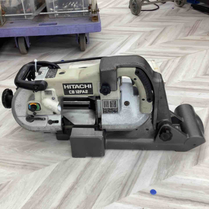 ★ハイコーキ(HIKOKI ※旧:日立工機) ロータリーバンドソー CB12FA2 切断面曲がる 現状品  【越谷店】