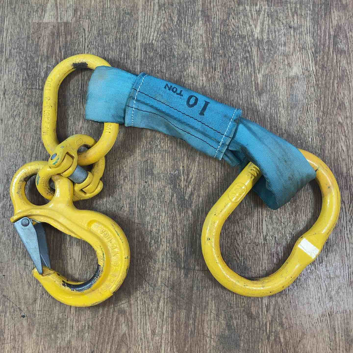 YOKE 吊具 10t フック マスターリンク カップリング 1本【岩槻店】