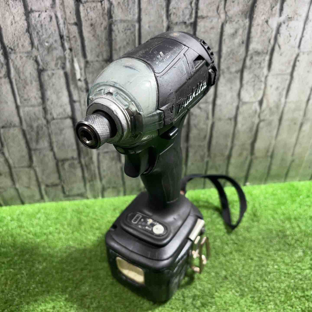 ★マキタ(makita) 14.4V コードレスインパクトドライバー TD137DRFXB 動作確認済み【川口店】