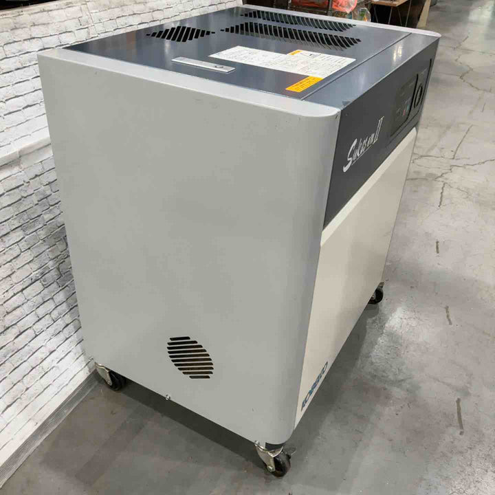 【店頭受取り限定】エアコンプレッサー  コベルコ　小型スクリューコンプレッサー　AS2PD-5　200V 50Hz【川口店】