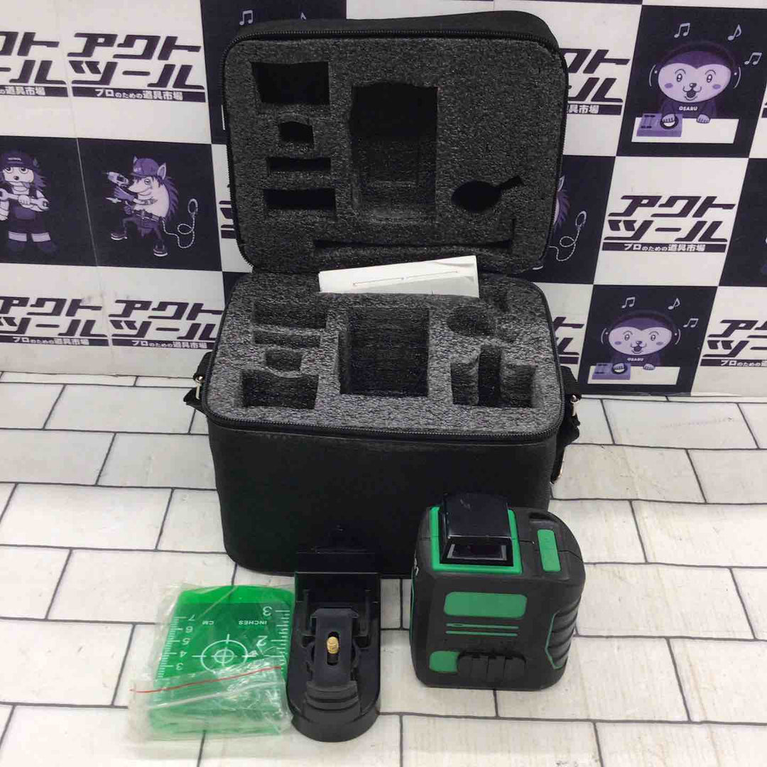 ◇レーザーテクノ グリーンレーザー墨出し器 LST-G361【所沢店】