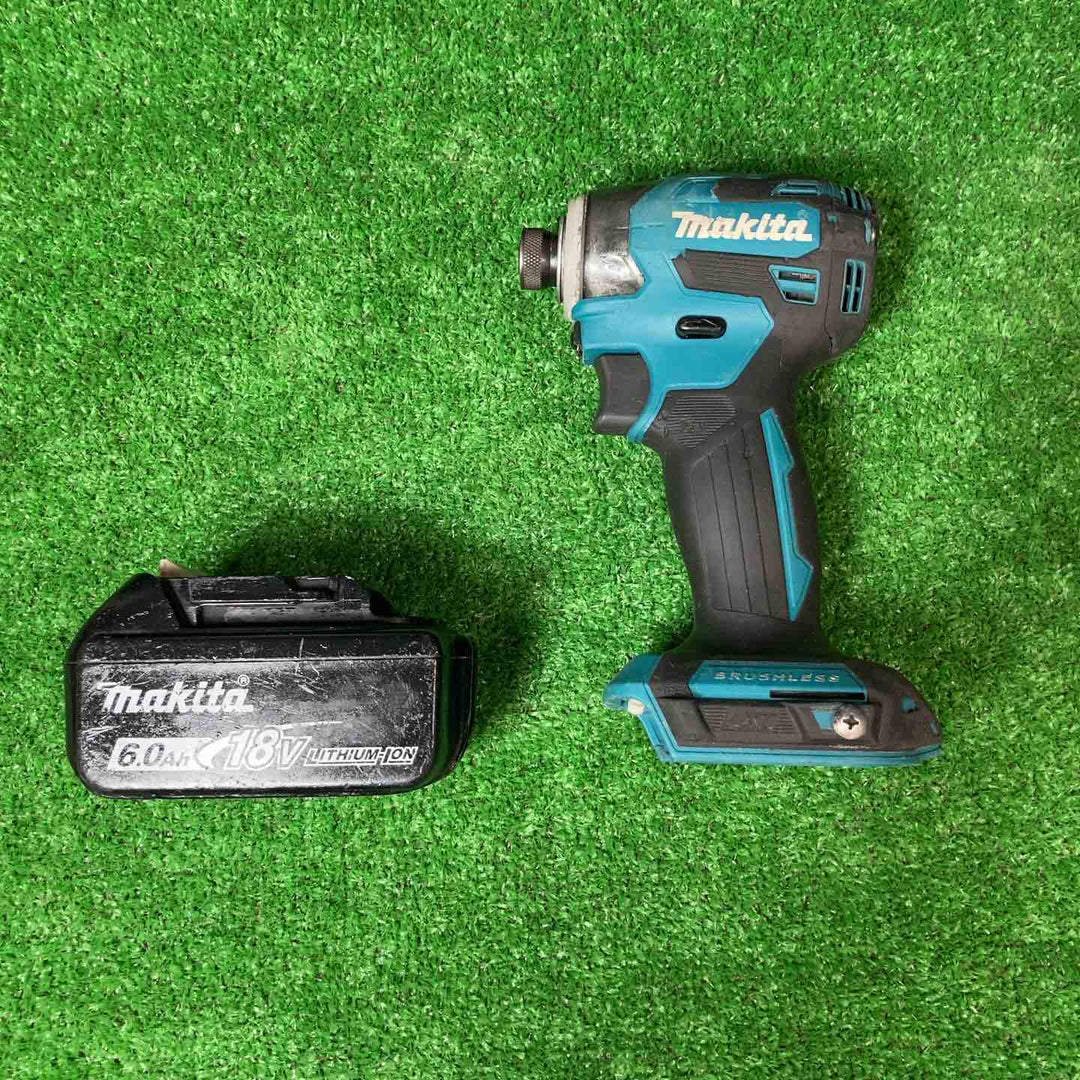 ★マキタ(makita) コードレスインパクトドライバー TD173DZ 18V6.0Ahバッテリー付【岩槻店】