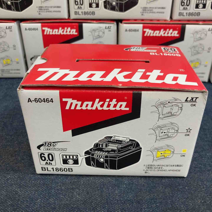 【未使用品】純正 10個 まとめ売り マキタ makita リチウムイオンバッテリー 18V/6.0Ah BL1860B【八潮店】