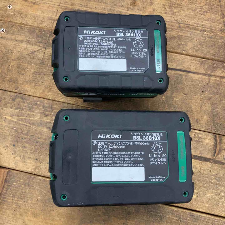 ★ハイコーキ(HIKOKI ※旧:日立工機) 100mmコードレスディスクグラインダ G3610DA(XP)【所沢店】