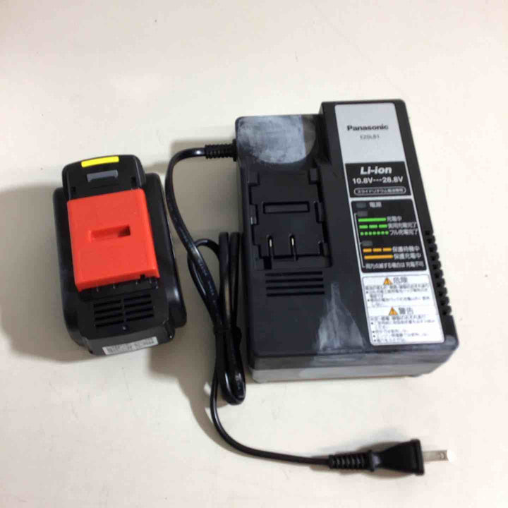 【美品】★純正バッテリー&充電器付き★パナソニック(Panasonic) コードレス真空ポンプ EZ46A3LJ1G-B 充電式【戸田店】