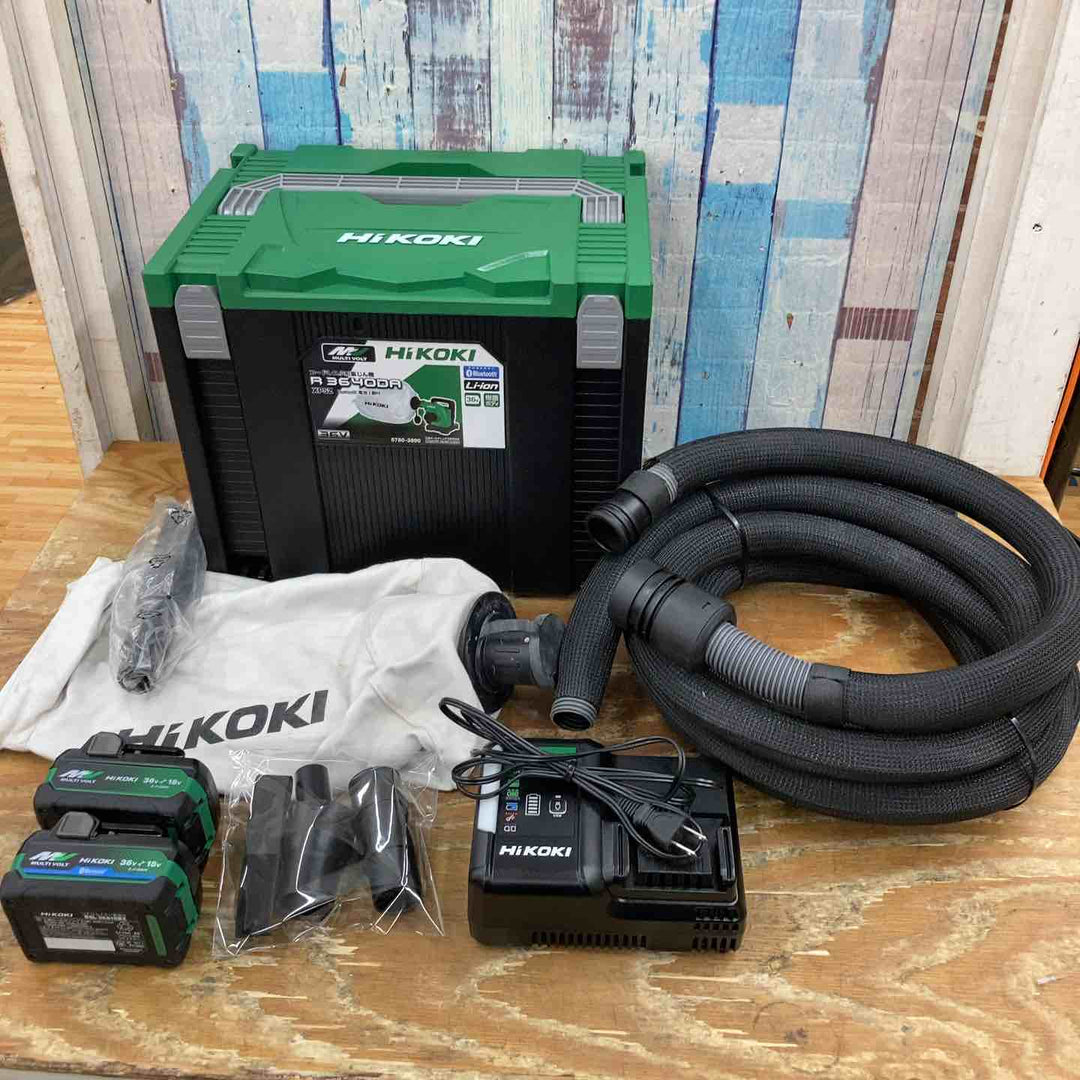 ★ハイコーキ(HIKOKI ※旧:日立工機) コードレス集じん機 R3640DA(XPSZ)【柏店】