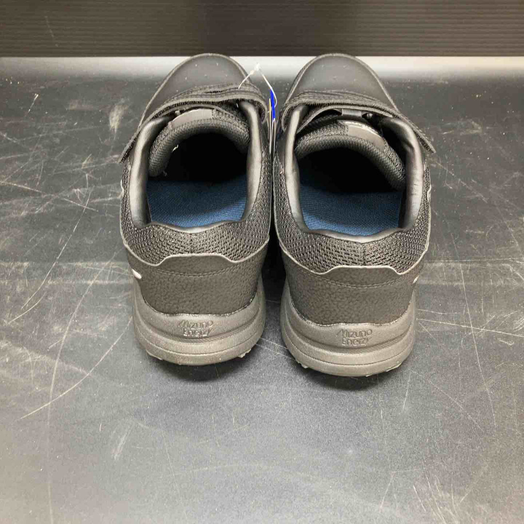 ミズノ 安全靴 オールマイティLS3 22L(ベルトタイプ) ブラック×シルバー F1GA260109 25.5cm【川越店】