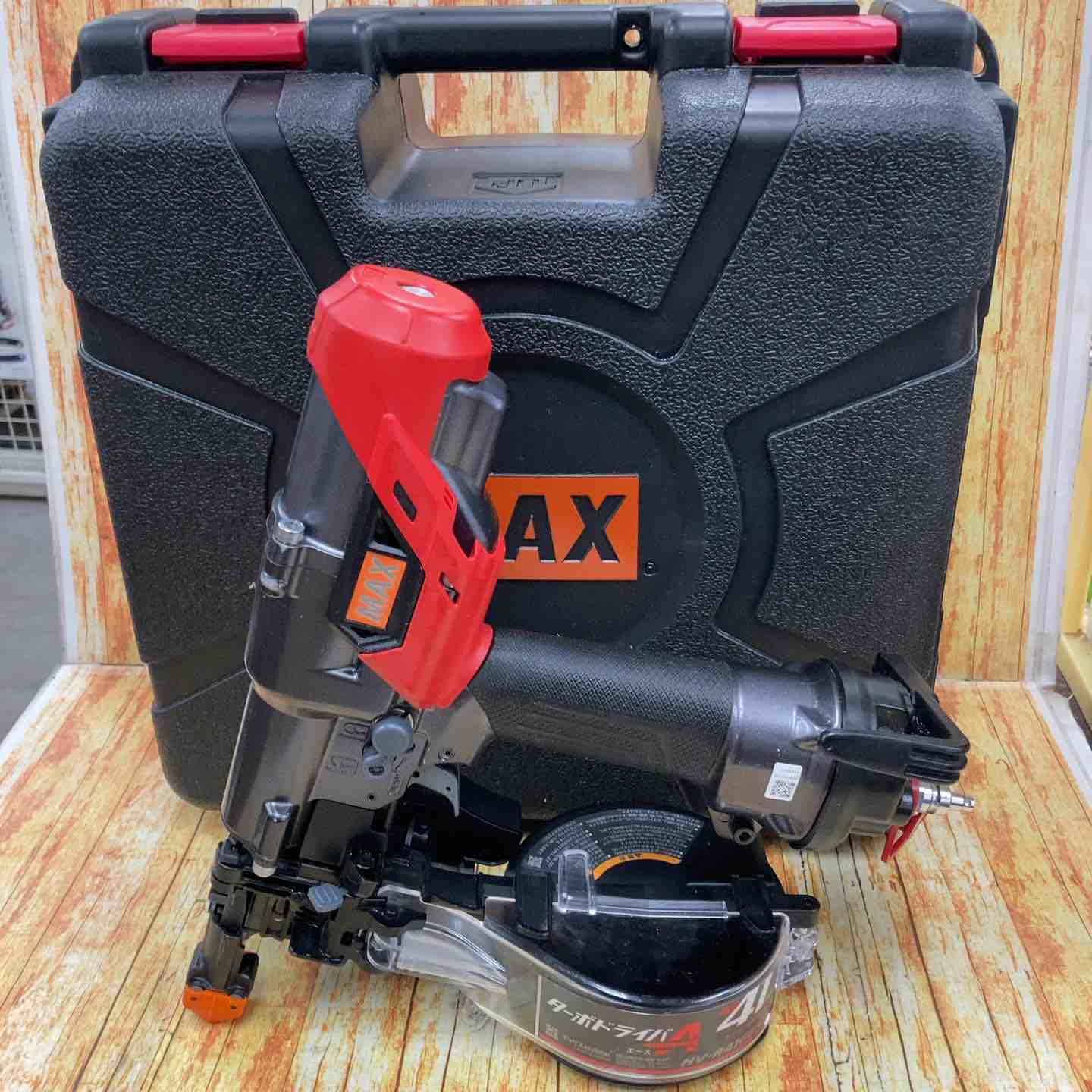 ☆マックス(MAX) 高圧エアネジ打ち機 HV-R41G6(D)-R【川崎店