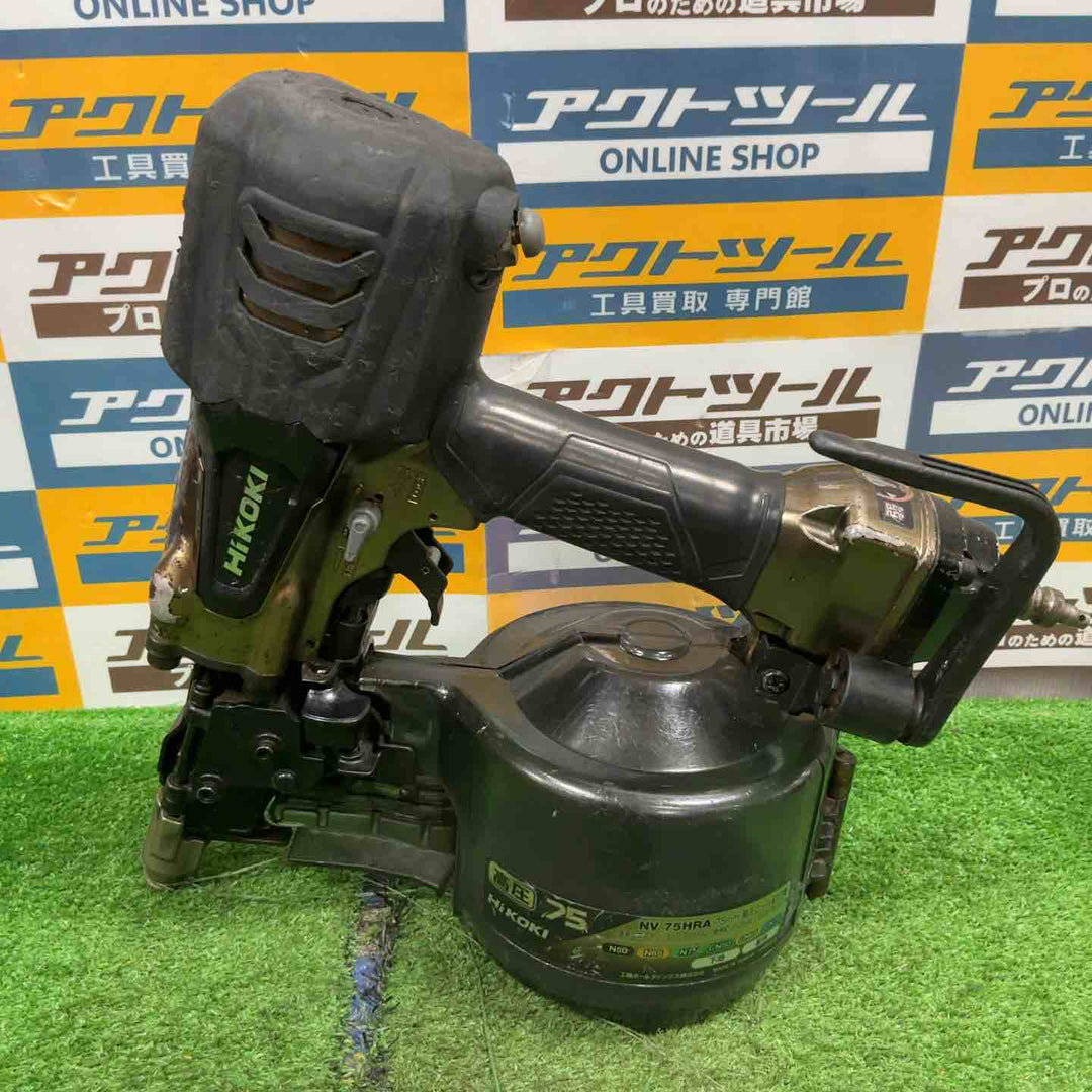 ★ハイコーキ(HIKOKI ※旧:日立工機) 高圧エア釘打ち機 NV75HRA(S)【草加店】