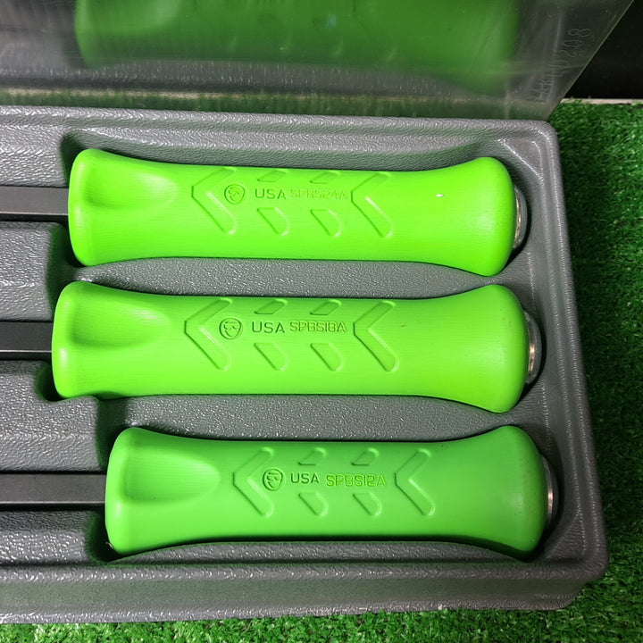 Snap on スナップオン 貫通プライバー 4本セット SPBS グリーン【岩槻店】