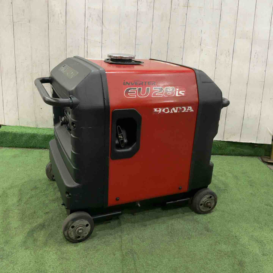 【店頭受取り限定】★ホンダ(HONDA) インバーター発電機 EU28iS_車輪あり 動作確認済【川口店】