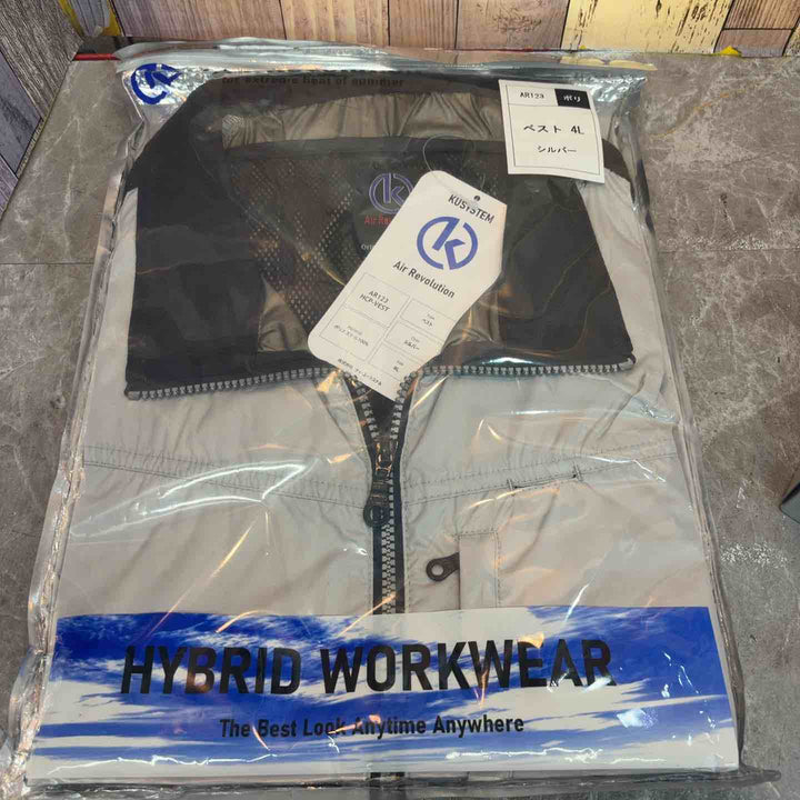 ◇Air Revolution 空調服 ファン バッテリーセット 4Lサイズ AR123【八潮店】