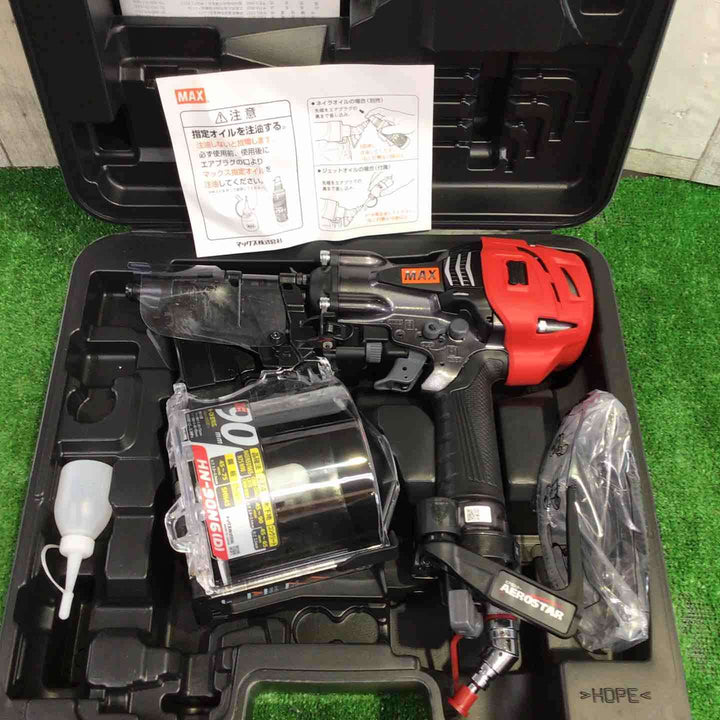 マックス(MAX) 高圧エア釘打ち機 HN-90N6(D)-G お客様カードなし【町田店】
