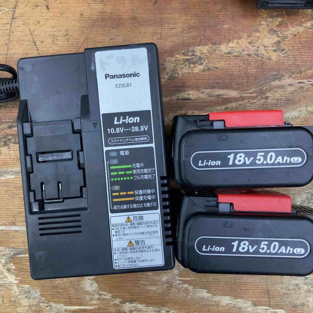 【中古品】パナソニック(Panasonic) コードレスドリルドライバー EZ1DD2J18D-R 14.4V/18V兼用 フルセット【柏店】