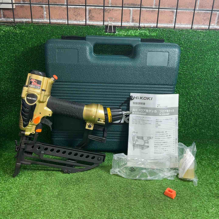 【美品】 【藤沢店】 ハイコーキ(HIKOKI ※旧:日立工機) 高圧フロアタッカ N5004HMF