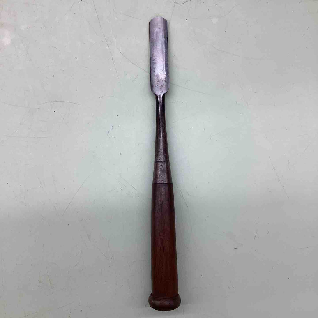 清忠 丸鑿 6分 中薄鑿 外丸 刃幅約11㎜【越谷店】