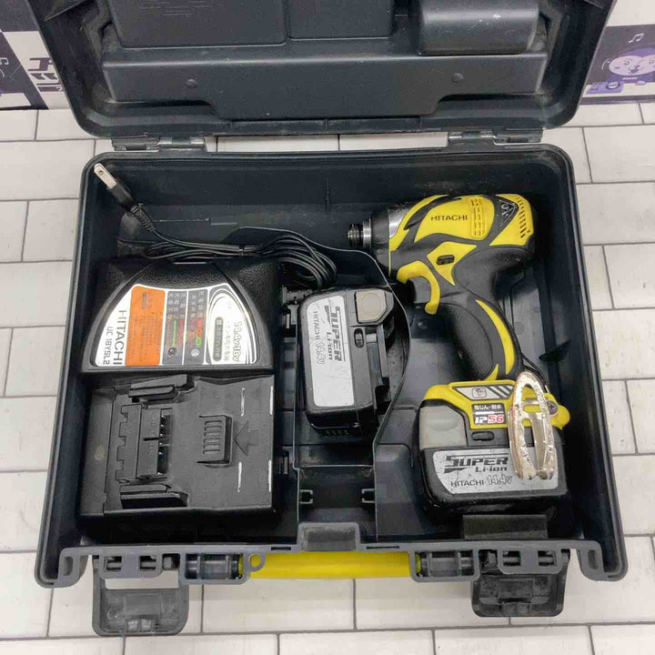 ★ハイコーキ(HIKOKI ※旧:日立工機) コードレスインパクトドライバー WH14DBAL2(2LSCK)(Y)【所沢店】