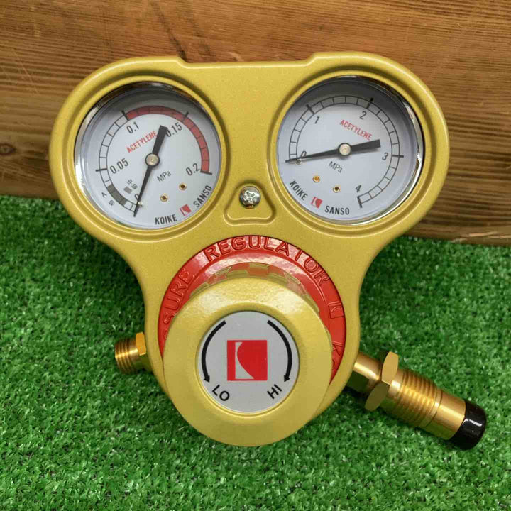 【未使用品】 小池酸素工業 溶断器用圧力調整器 セフティゴールドV SGV-2 アセチレン用 【鴻巣店】