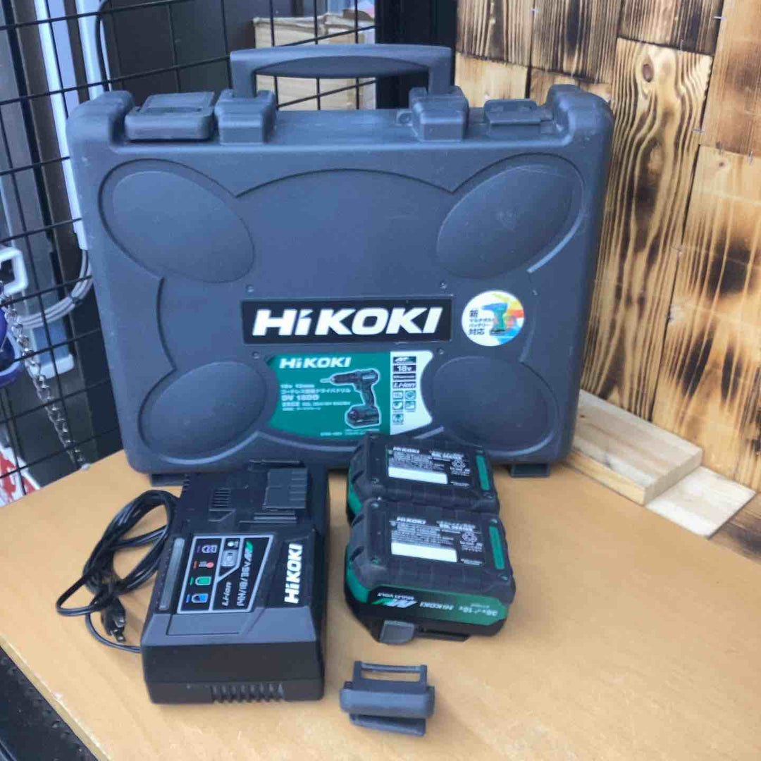 ◇ハイコーキ(HiKOKI) コードレス振動ドライバドリル DV18DD(2XCZ)【越谷店】