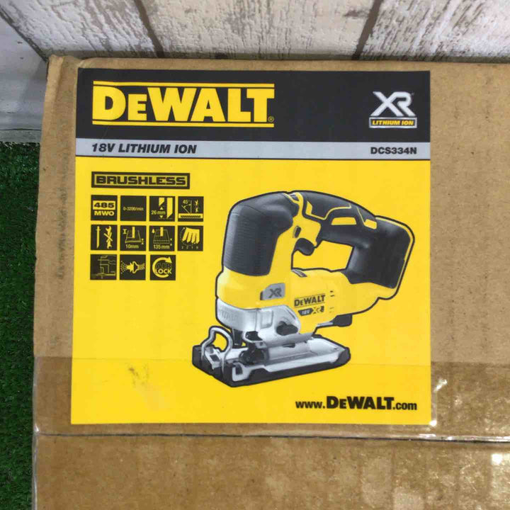 ◇デウォルト 18V ブラシレス オービタルジグソー 本体のみ DCS334N-XJ【町田店】