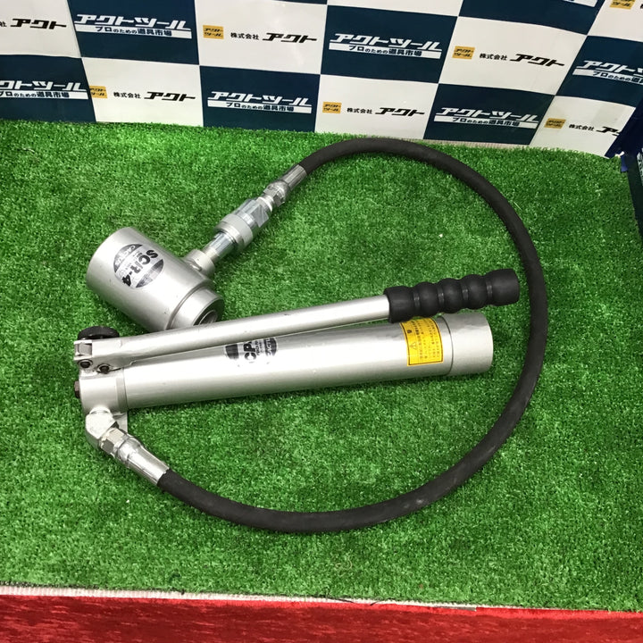 カクタス CACTUS カクタスパンチ 油圧式鋼板穴あけ機 SKP-4 付属コマ多数【草加店】