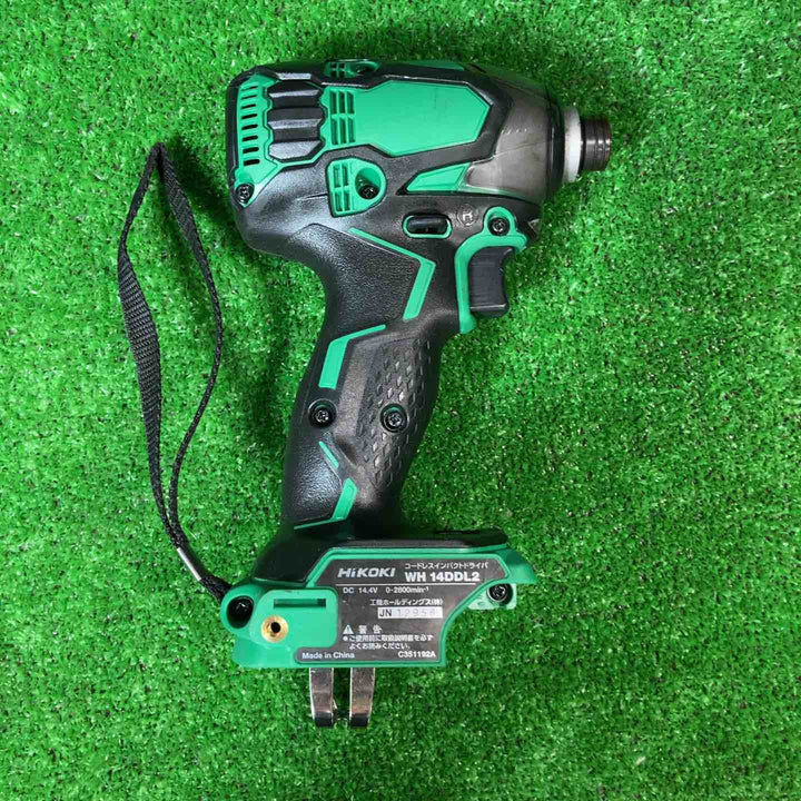 ★ハイコーキ(HIKOKI ※旧:日立工機) コードレスインパクトドライバー WH14DDL2(2LYPK)(L)【岩槻店】