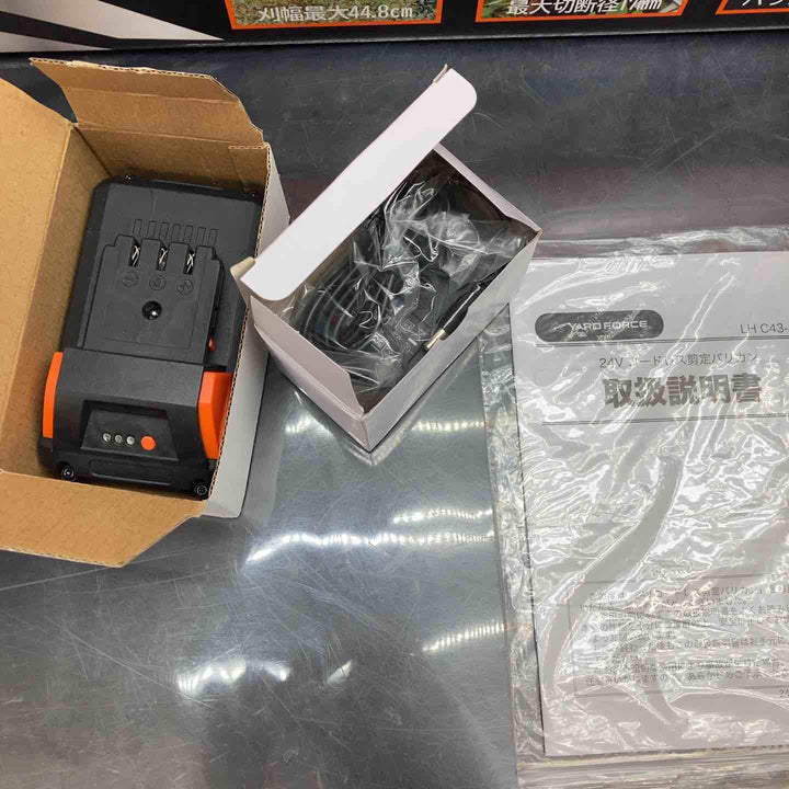 ▼ヤードフォース(YARD FORCE) 24V コードレスバリカン LH-C43-JP【川越店】