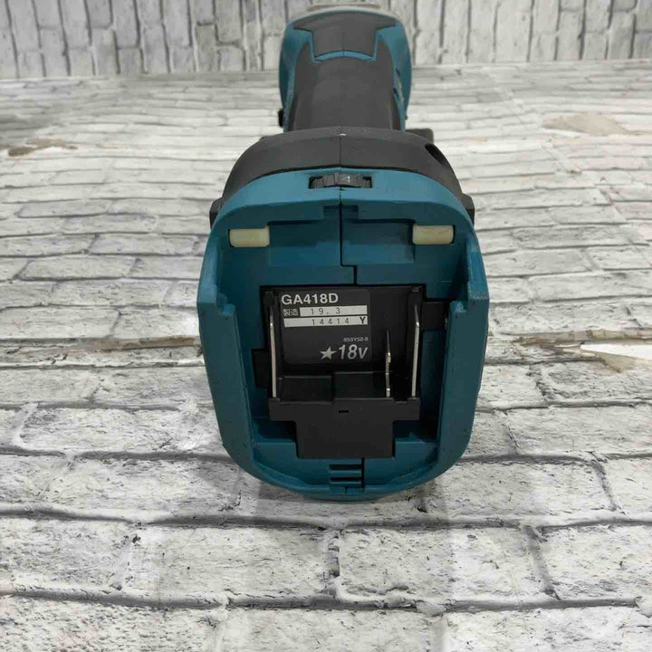 ★マキタ(makita) 100mmコードレスディスクグラインダ GA418DRGX【川口店】