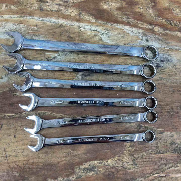 スナップオン(Snap-on) コンビネーションレンチセット 6点 OEXM220B/210/190/180/170/160【柏店】