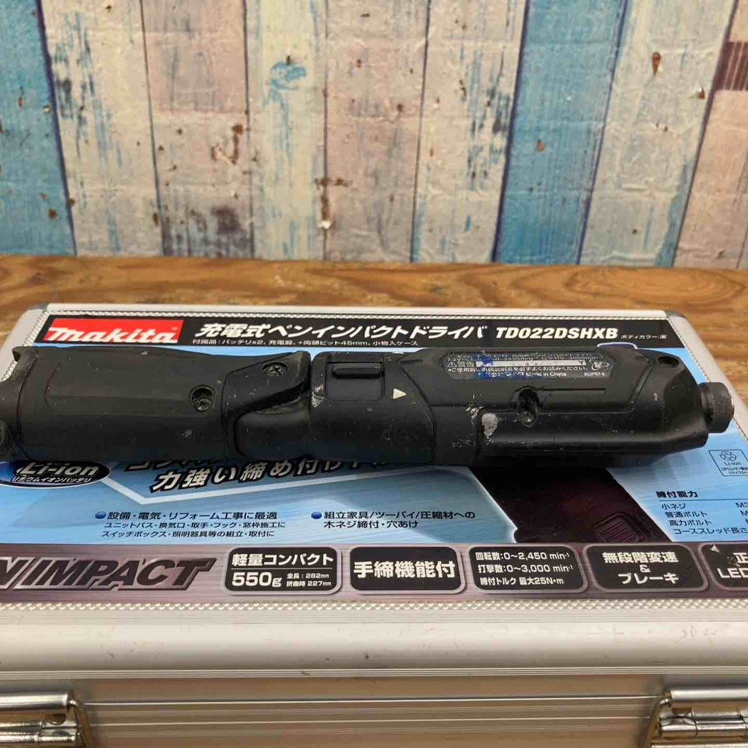 ★マキタ(makita) コードレスペンインパクトドライバー TD022DSHXB【柏店】
