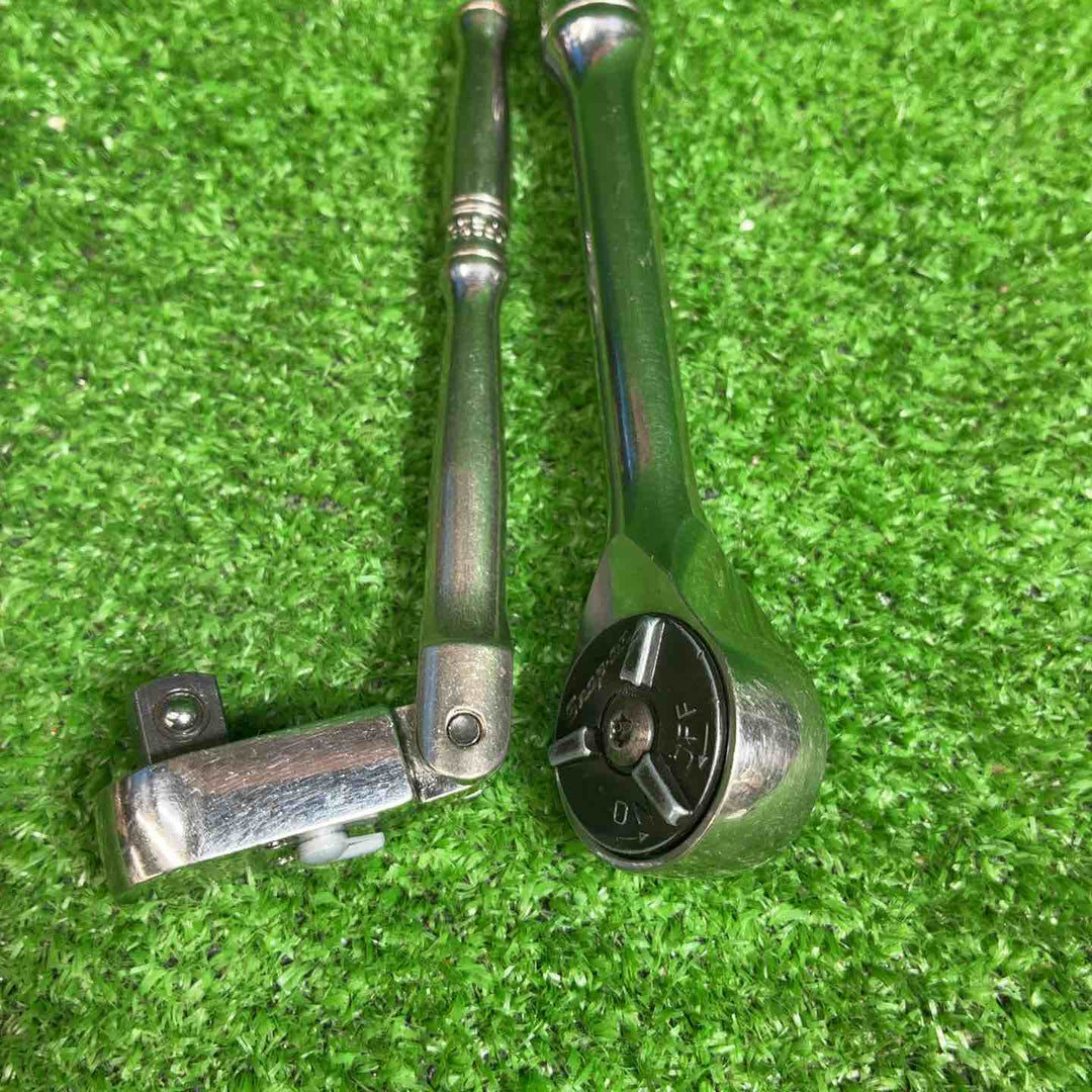 Snap-on スナップオン 3/8ラチェット F872 ラチェットハンドル FCF936 2点セット【藤沢店】