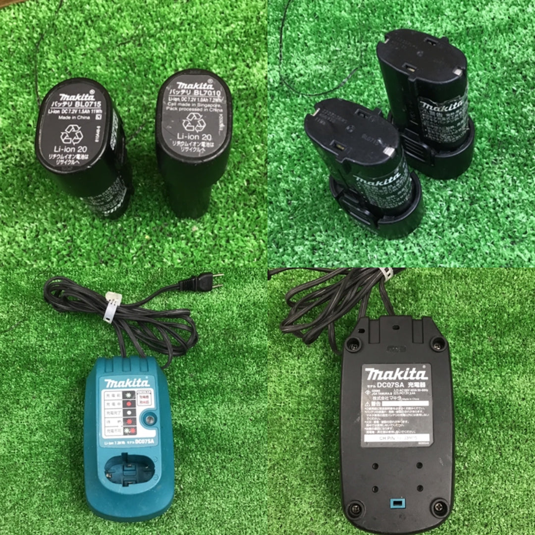 【中古品】マキタ(makita) コードレスコンクリート用ガスピン打ち機 GN420C ※バッテリ7.2V 1.0Ah・1.5Ah１個ずつ！※【桶川店】