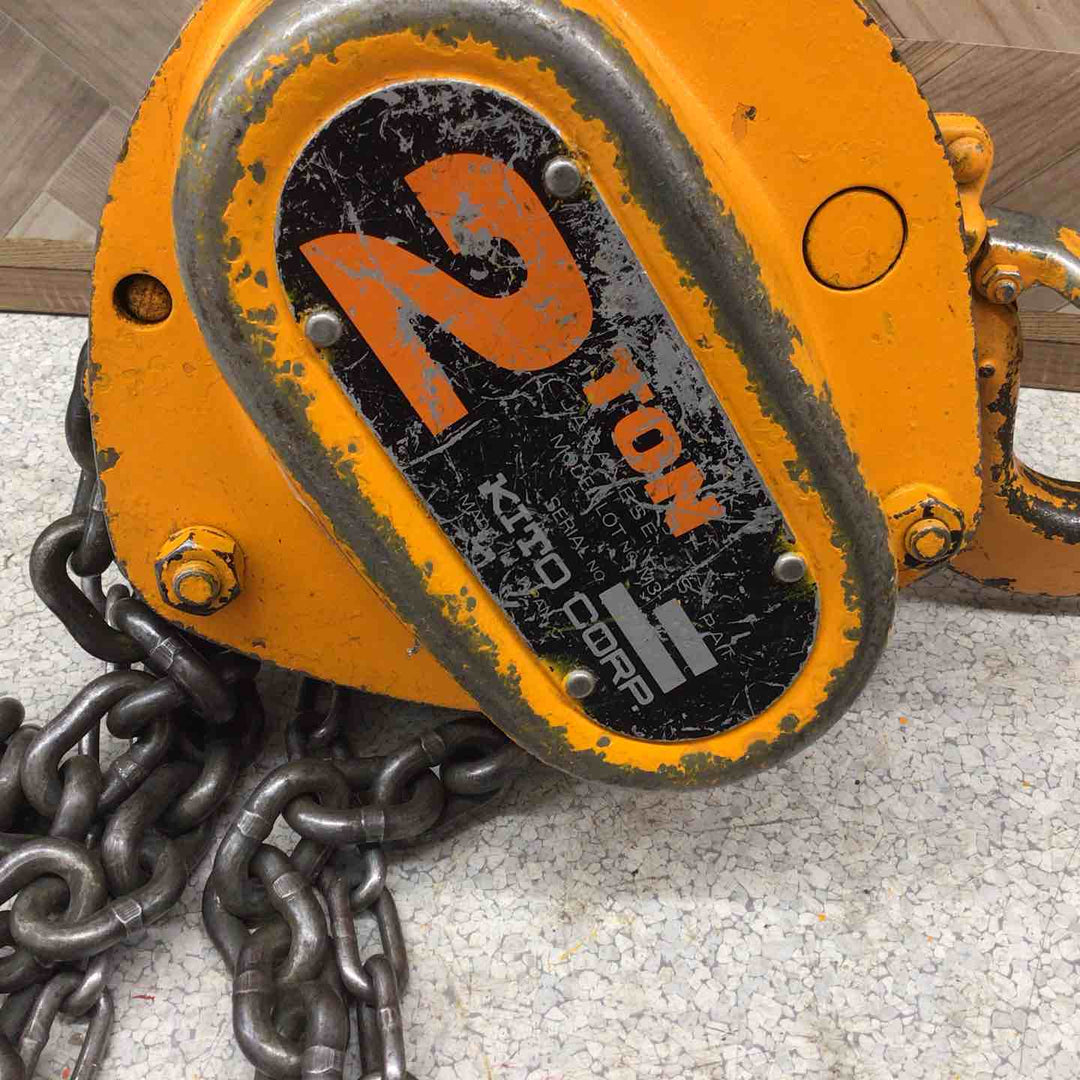 ◇キトー(KITO) M3 チェーンブロック 2TON CB020【八潮店】